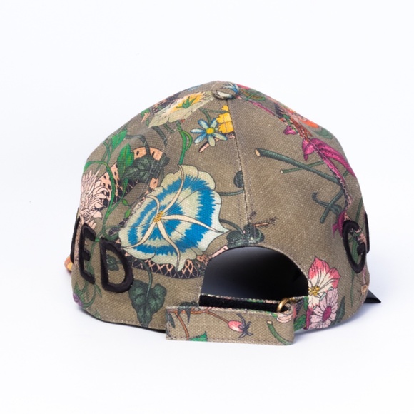 GUCCI HAT M BASEBALL PENCE FLORA SNA - Picture 3 of 6